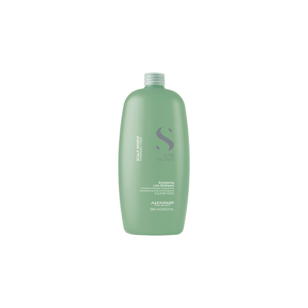 Енергизиращ шампоан против косопад Alfaparf Semi Di Lino Scalp Renew Energizing Shampoo, 1000 ml