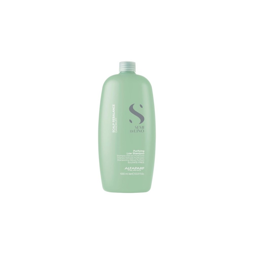 Alfaparf Semi di Lino Scalp Renew Purifying Shampoo - Deva Fashion Shop Пречистващ шампоан против пърхот Alfaparf Semi Di Lino Scalp Renew Purifying Shampoo, 250 ml