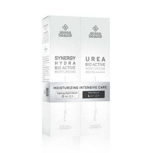 Комплект дневен и нощен серум за интензивна хидратация и възстановяване Alissa Beaute Bio Active Moisturizing Intensive Care, 50 + 50 мл. Комплект дневен и нощен серум за интензивна хидратация и възстановяване Alissa Beaute Bio Active Moisturizing Intensive Care, 50 + 50 мл.