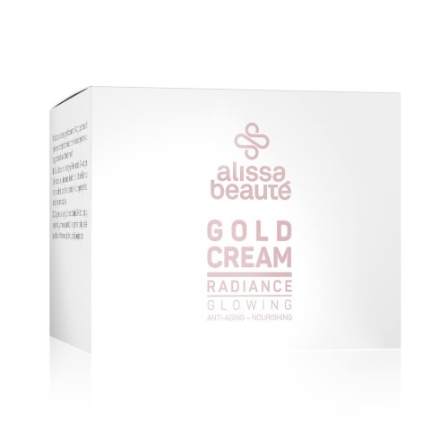 Златен уплътняващ антиейдж крем Alissa Beaute Radiance Gold Cream, 50 мл. Златен уплътняващ антиейдж крем Alissa Beaute Radiance Gold Cream, 50 мл.