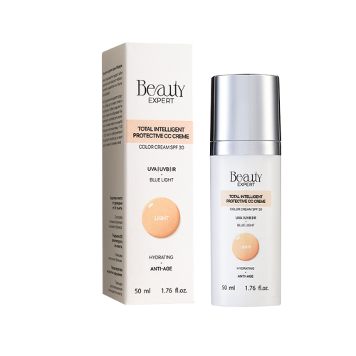 Слънцезащитен оцветен TiPi CC крем Beauty Expert Color Cream SPF30 Light, 50 мл Слънцезащитен оцветен TiPi CC крем Beauty Expert Color Cream SPF30 Light, 50 мл