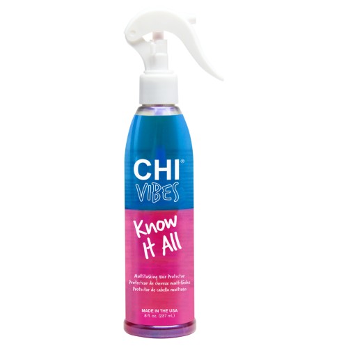 Мултифункционален защитен спрей Chi Vibes Know It All Multitasking Hair Protector 237 мл Мултифункционален защитен спрей Chi Vibes Know It All Multitasking Hair Protector 237 мл