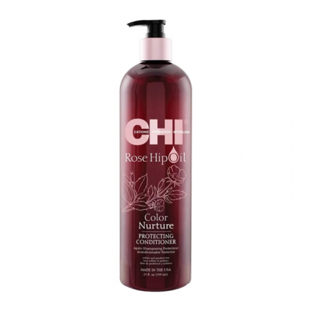 Защитен балсам CHI Rose Hip Oil Protecting Conditioner - 340 мл