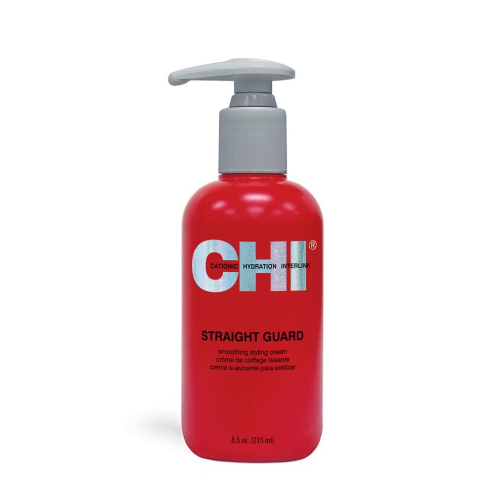 Крем за изправяне на коса CHI Straight Guard Smoothing Styling Cream - 251 мл
