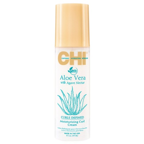 Хидратиращ Крем за Къдрици CHI Aloe Vera Curls Defined Moisturizing Cream, 147 мл Хидратиращ Крем за Къдрици CHI Aloe Vera Curls Defined Moisturizing Cream, 147 мл