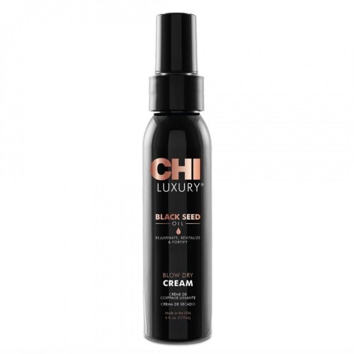 Термозащитен крем за изсушаване CHI Black Seed Oil Blow Dry Cream, 177 мл Термозащитен крем за изсушаване CHI Black Seed Oil Blow Dry Cream, 177 мл