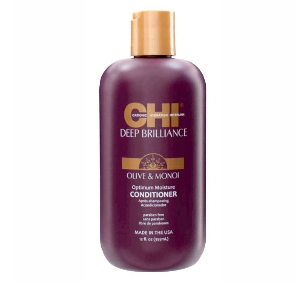 Хидратиращ балсам за увредена и третирана коса CHI Deep Brilliance Conditioner - 355 мл 