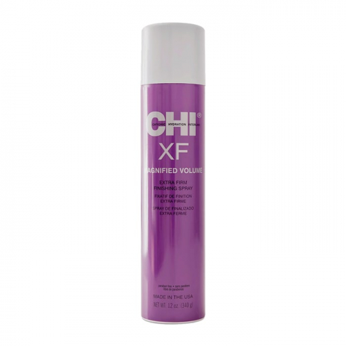 Лак за коса със силна фиксация CHI Magnified Volume FX Finishing Spray, 340 gr Лак за коса със силна фиксация CHI Magnified Volume FX Finishing Spray, 340 gr
