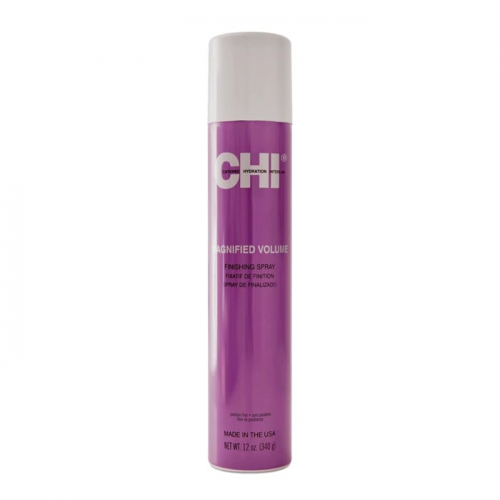 Влагоустойчив бързосъхнещ лак за обем CHI Magnified Volume Finishing Spray, 340 гр Влагоустойчив бързосъхнещ лак за обем CHI Magnified Volume Finishing Spray, 340 гр