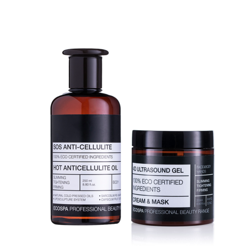 Aнтицелулитен вибриращ 4D гел и топло антицелулитно олио за масаж Eco Spa Anticellulite Set Aнтицелулитен вибриращ 4D гел и топло антицелулитно олио за масаж Eco Spa Anticellulite Set