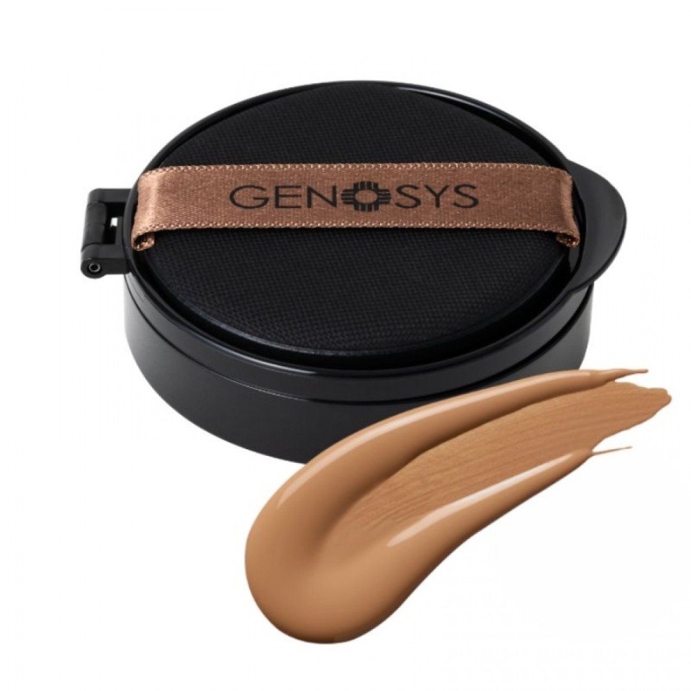 GENOSYS REFILL Blemish Balm Cushion 03 Camel – Cushion with Skincare & SPF50, 15 gr