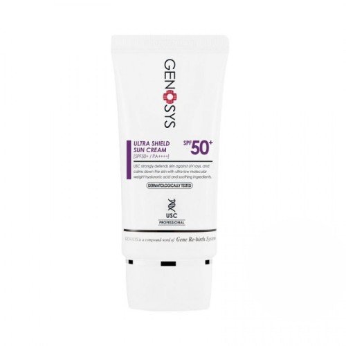 GENOSYS Ultra Sun Shield SPF50+ PA++++ – Ultra-Protection Sunscreen Cream, 50 ml