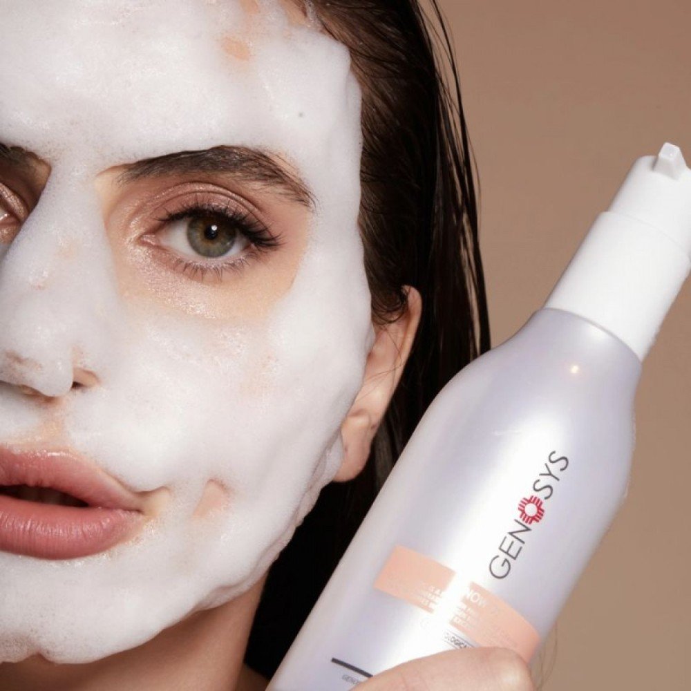 Кислородна почистваща пяна за лице Genosys Snow O₂ Cleanser, 180 мл.