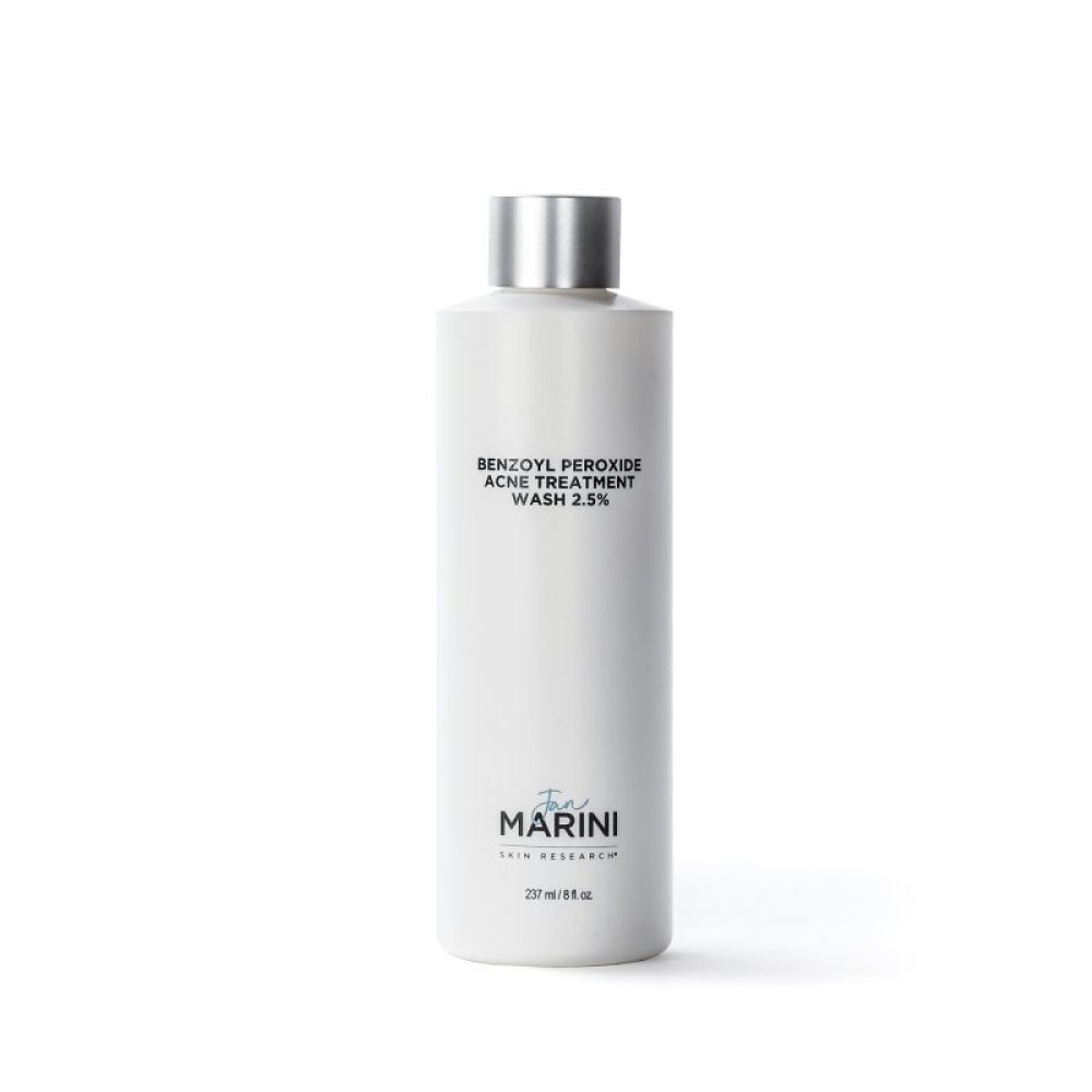  Jan Marini Benzoyl Peroxide Cleanser - Измивен продукт за лечение на акне с бензоил пероксид 2.5%, 237 мл.