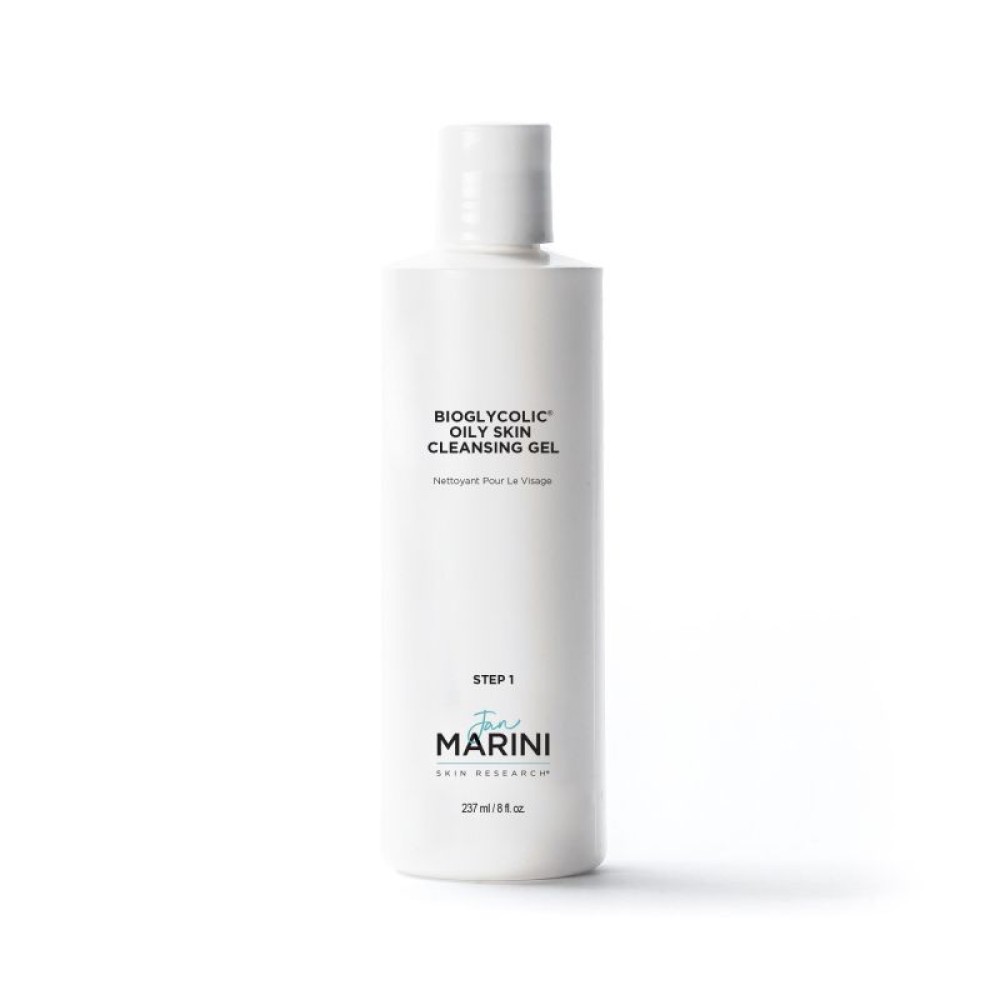 Измивен почистващ гел с гликолова киселина за мазна кожа Jan Marini Bioglycolic® Oily Skin Cleansing Gel , 237 мл.