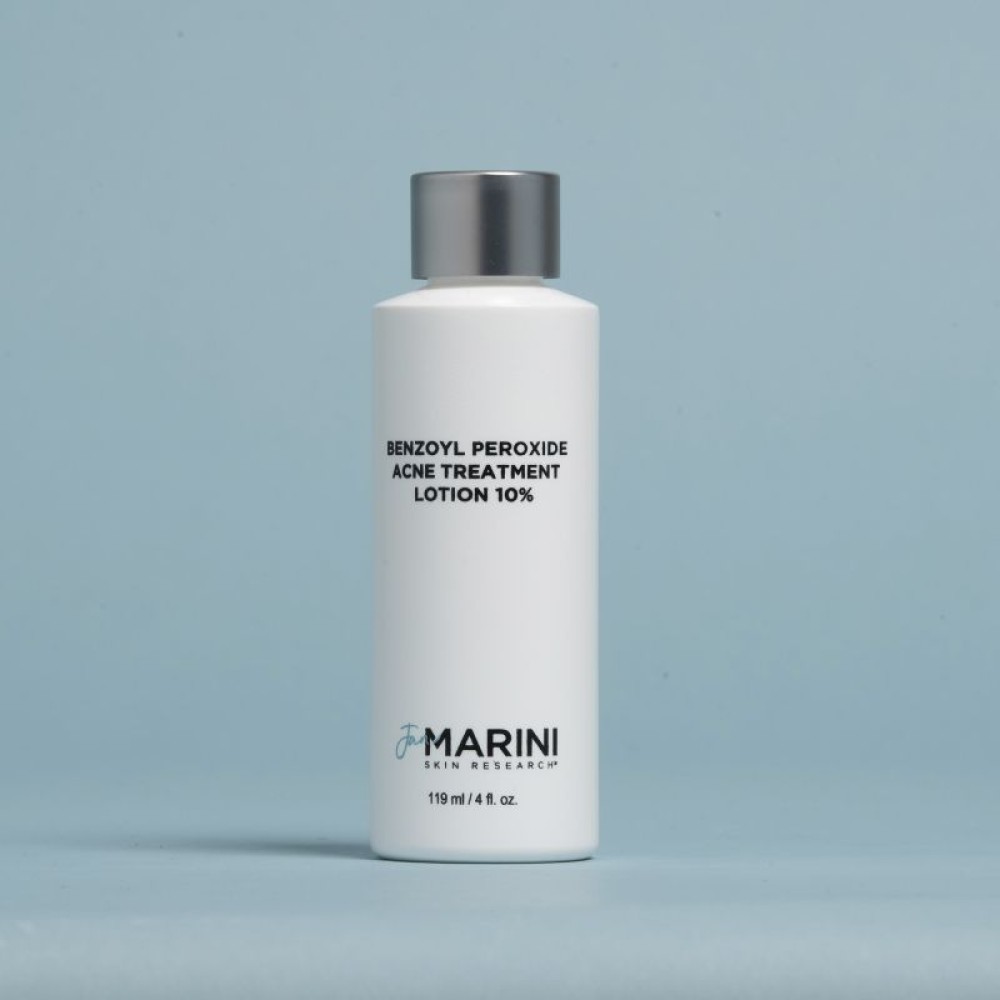Jan Marini Benzoyl Peroxide Acne Tratment 10% - Deva Fashion Shop Антибактериален лосион за лечение на тежко акне с бензоил пероксид 10% Jan Marini Benzoyl Peroxide Acne Treatment Solution 10%, 119 мл.