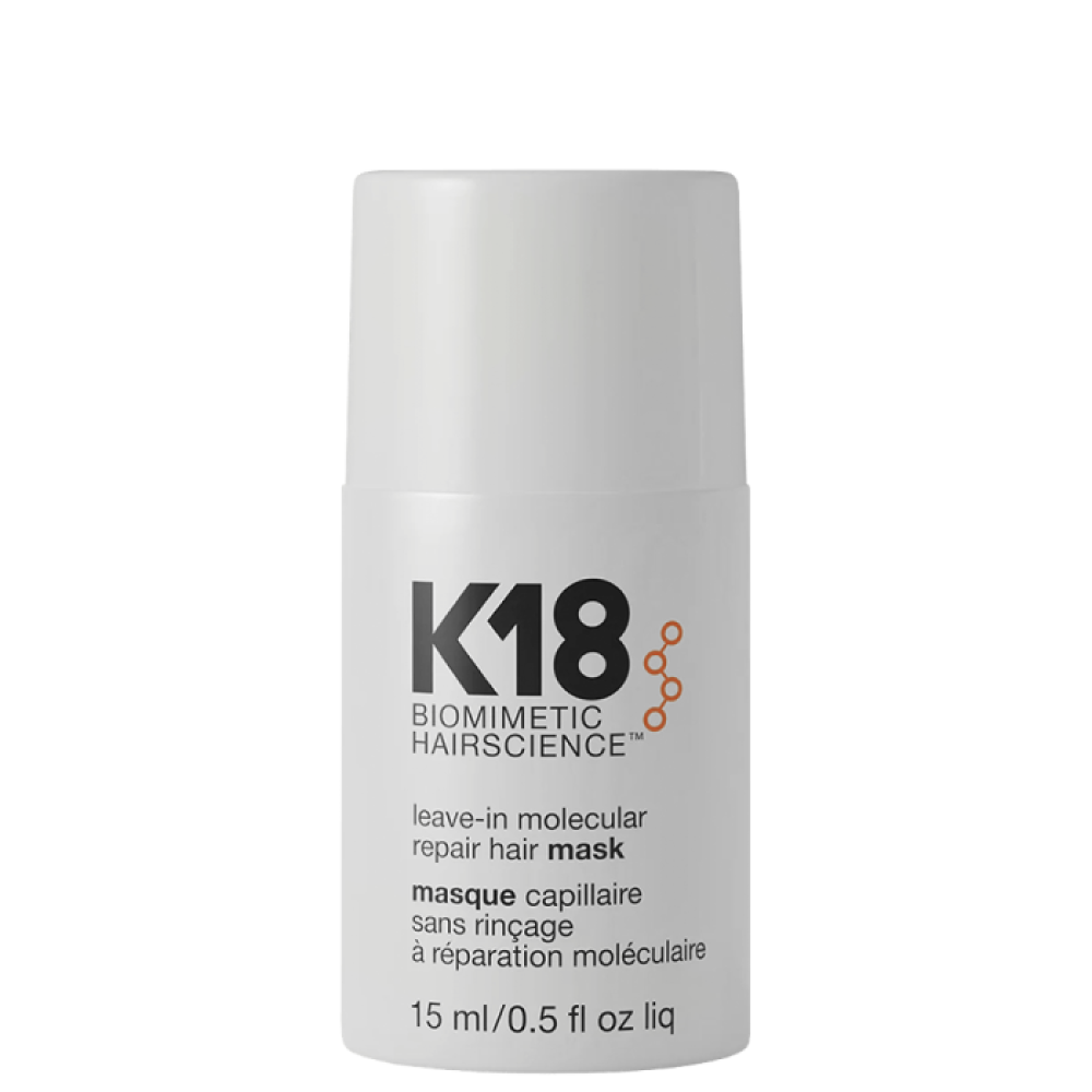 Молекулярна възстановяваща маска за коса без отмиване K18 Leave-In Molecular Repair Mask, 15 мл.