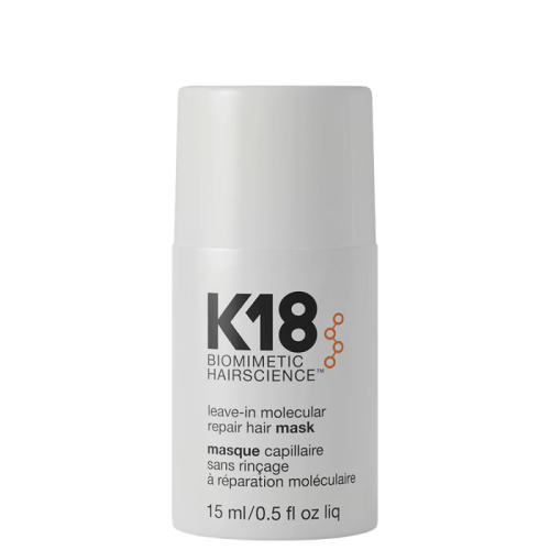 Молекулярна възстановяваща маска за коса без отмиване K18 Leave-In Molecular Repair Mask, 15 мл. Молекулярна възстановяваща маска за коса без отмиване K18 Leave-In Molecular Repair Mask, 15 мл.