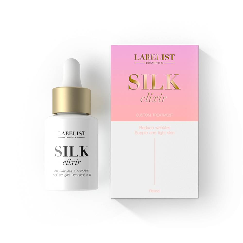 Серум с ретинол за уплътняване на кожата и намаляване на бръчките Labelist Silk Elixir, 30 мл Серум с ретинол за уплътняване на кожата и намаляване на бръчките Labelist Silk Elixir, 30 мл