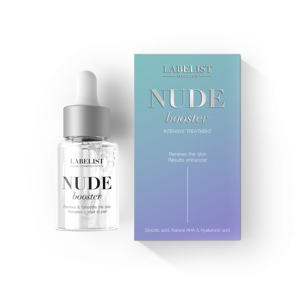 Labelist Nude Booster, 30 ml - Deva Fashion Shop Серум за интензивно обновяване на кожата с AHA киселини Labelist Nude Booster, 30 мл
