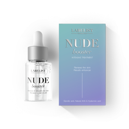 Серум за интензивно обновяване на кожата с AHA киселини Labelist Nude Booster, 30 мл Серум за интензивно обновяване на кожата с AHA киселини Labelist Nude Booster, 30 мл