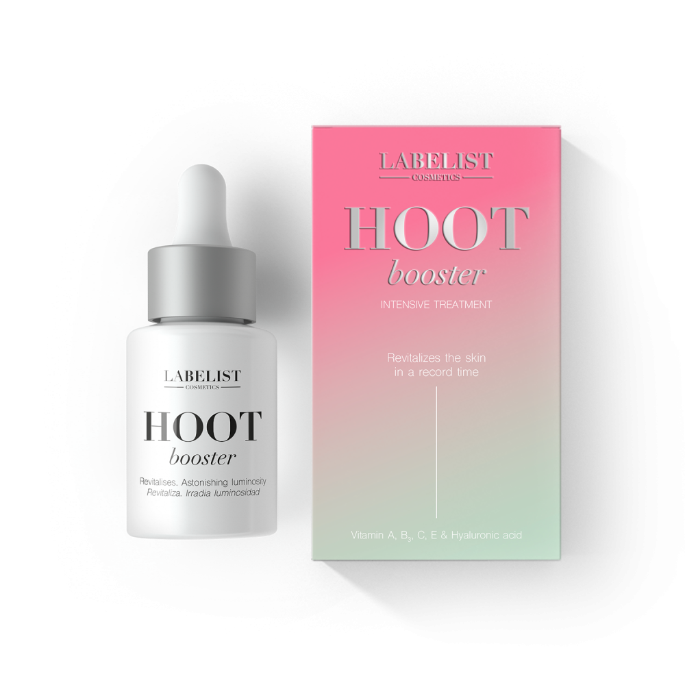 Labelist Hoot Booster, 30 ml - Deva Fashion Shop Интензивен подхранващ и ревитализиращ серум за лице Labelist Hoot Booster, 30 мл