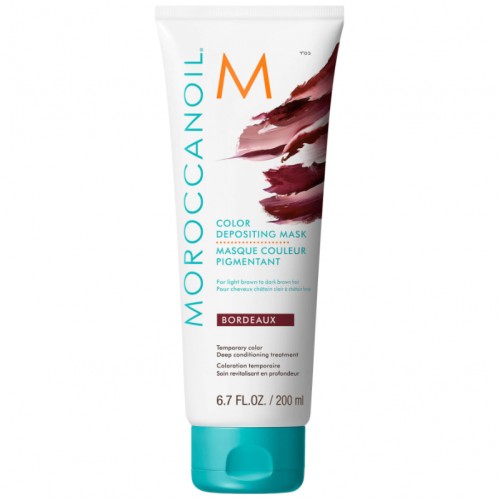 Moroccanoil Color Depositing Mask Bordeaux – temporary hair color with deep care, 200 ml Moroccanoil Color Depositing Mask Bordeaux – temporary hair color with deep care, 200 ml
