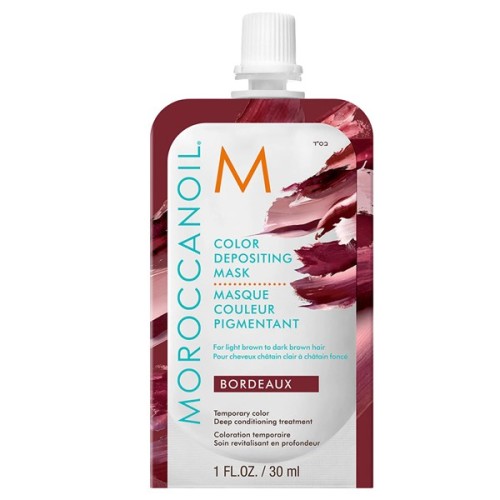 Moroccanoil Color Depositing Mask Bordeaux – temporary hair color with deep care, 30ml Moroccanoil Color Depositing Mask Bordeaux – temporary hair color with deep care, 30ml