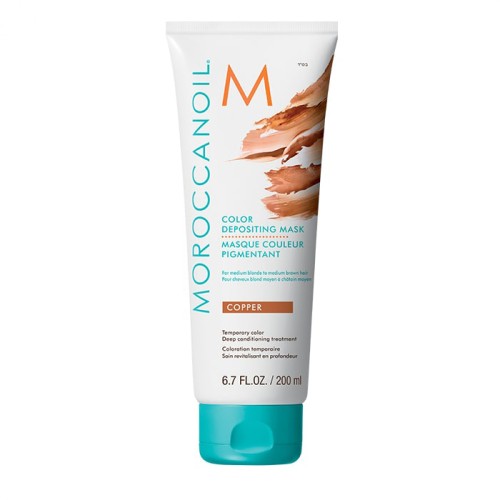Moroccanoil Color Depositing Mask Copper – vibrant copper tone with deep nourishment, 200ml Moroccanoil Color Depositing Mask Copper – vibrant copper tone with deep nourishment, 200ml