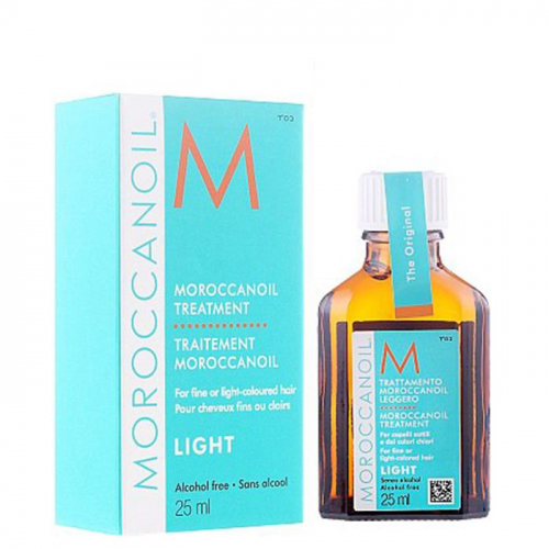 Мароканско арганово масло за фини и изсветлени коси Moroccanoil Treatment Light 25 мл Мароканско арганово масло за фини и изсветлени коси Moroccanoil Treatment Light 25 мл