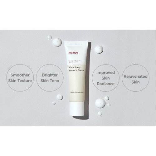 Хидратиращ и изглаждащ крем за изравняване на тена Ma:nyo Galactomy Essence Cream, 50 мл. Хидратиращ и изглаждащ крем за изравняване на тена Ma:nyo Galactomy Essence Cream, 50 мл.