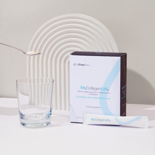 My Collagen Lift - хранителна добавка с морски колагенови пептиди и антиоксиданти, 28 сашета