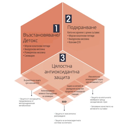 My Collagen Repair - хранителна добавка с морски колагенови пептиди и коензим Q10 против стареенe, 28 сашета My Collagen Repair - хранителна добавка с морски колагенови пептиди и коензим Q10 против стареенe, 28 сашета