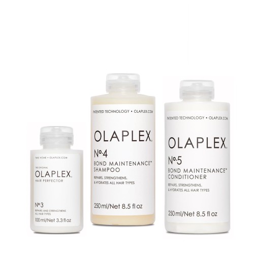 Комплект Olaplex N3, N4 и N5 за възстановяване и защита на боядисана и третирана коса Комплект Olaplex N3, N4 и N5 за възстановяване и защита на боядисана и третирана коса