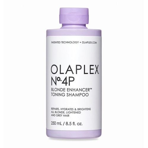 Матиращ възстановяващ шампоан за изрусена и изсветлена коса Olaplex No. 4-P Blonde Enhancer Tonning Shampoo, 250 мл. Матиращ възстановяващ шампоан за изрусена и изсветлена коса Olaplex No. 4-P Blonde Enhancer Tonning Shampoo, 250 мл.