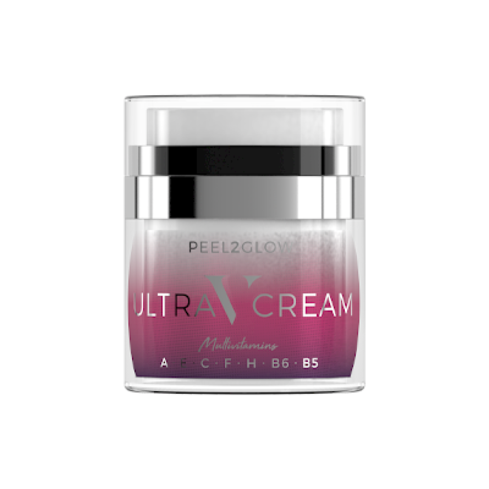 Богат подмладяващ и антиоксидантен крем с мултивитаминен комплекс Peel2Glow Ultra V Cream, 30 мл