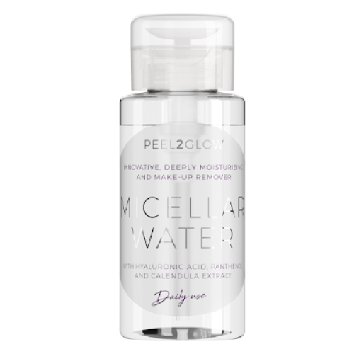 Хидратираща и успокояваща мицеларна вода за почистване на лице Peel2Glow Micellar Water, 180 мл. Хидратираща и успокояваща мицеларна вода за почистване на лице Peel2Glow Micellar Water, 180 мл.