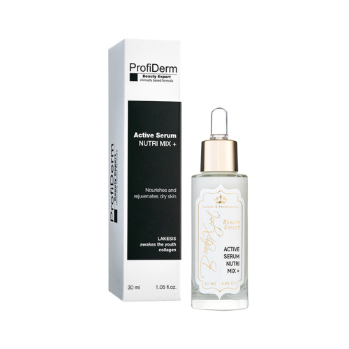 Подхранващ лифтинг серум ProfiDerm Beauty Expert Active Serum Nutri Mix, 30 мл Подхранващ лифтинг серум ProfiDerm Beauty Expert Active Serum Nutri Mix, 30 мл