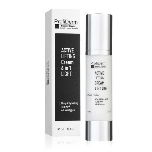 Активен нежен лифтинг крем 6 в 1 Profi Derm Active Lifting Cream Light, 50 мл.