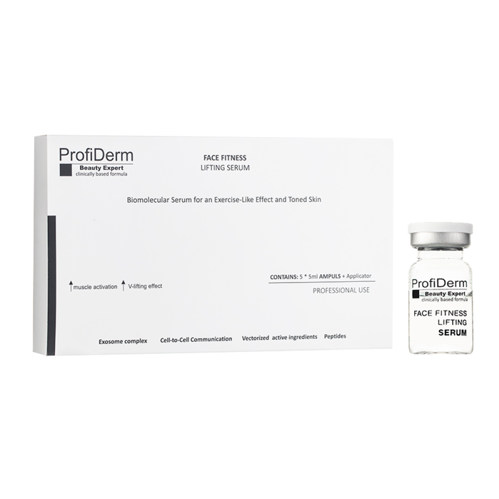 Profiderm Face Fitness Lifting Serum – Lifting Serum with Exerkines and Peptides, 50 ml Profiderm Face Fitness Lifting Serum – Lifting Serum with Exerkines and Peptides, 50 ml