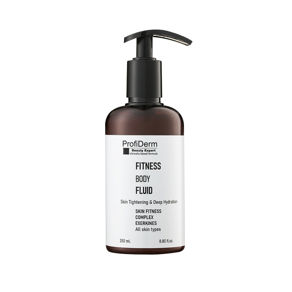 Eнергизиращ и стягащ флуид за тяло Profiderm Fittness Body Fluid, 250 мл
