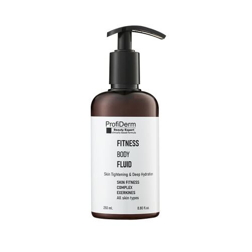 Eнергизиращ и стягащ флуид за тяло Profiderm Fittness Body Fluid, 250 мл