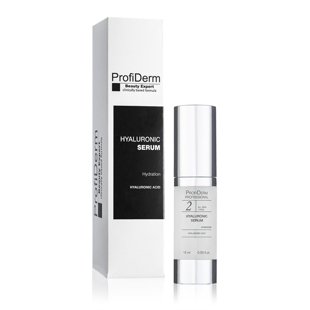 ProfiDerm Hyaluronic Hydrating & Rejuvenating Serum No.2, 15 ml