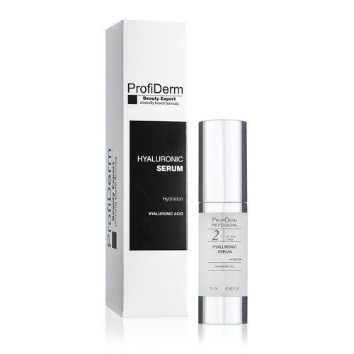 Хиалуронов хидратиращ и подмладяващ серум №2 Profi Derm Hyalurnic Serum, 15 мл.