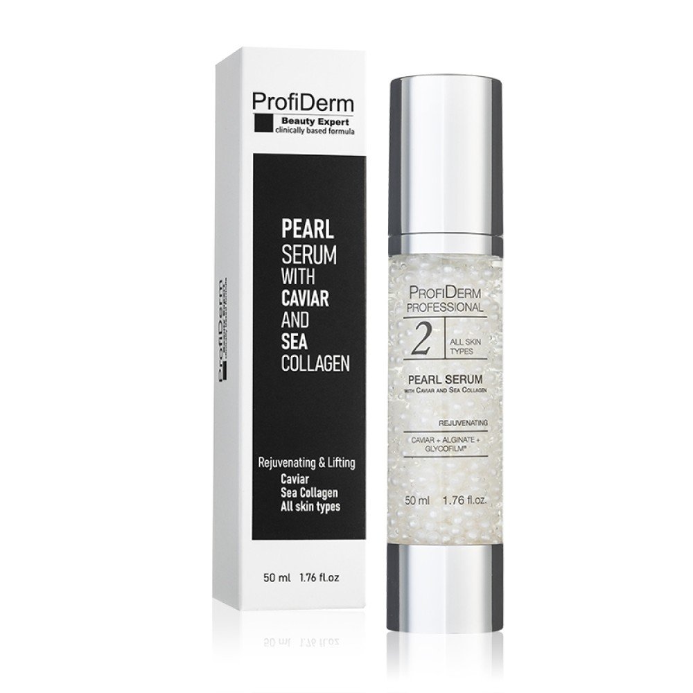 ProfiDerm Pearl Serum with Caviar & Sea Collagen, 50 ml