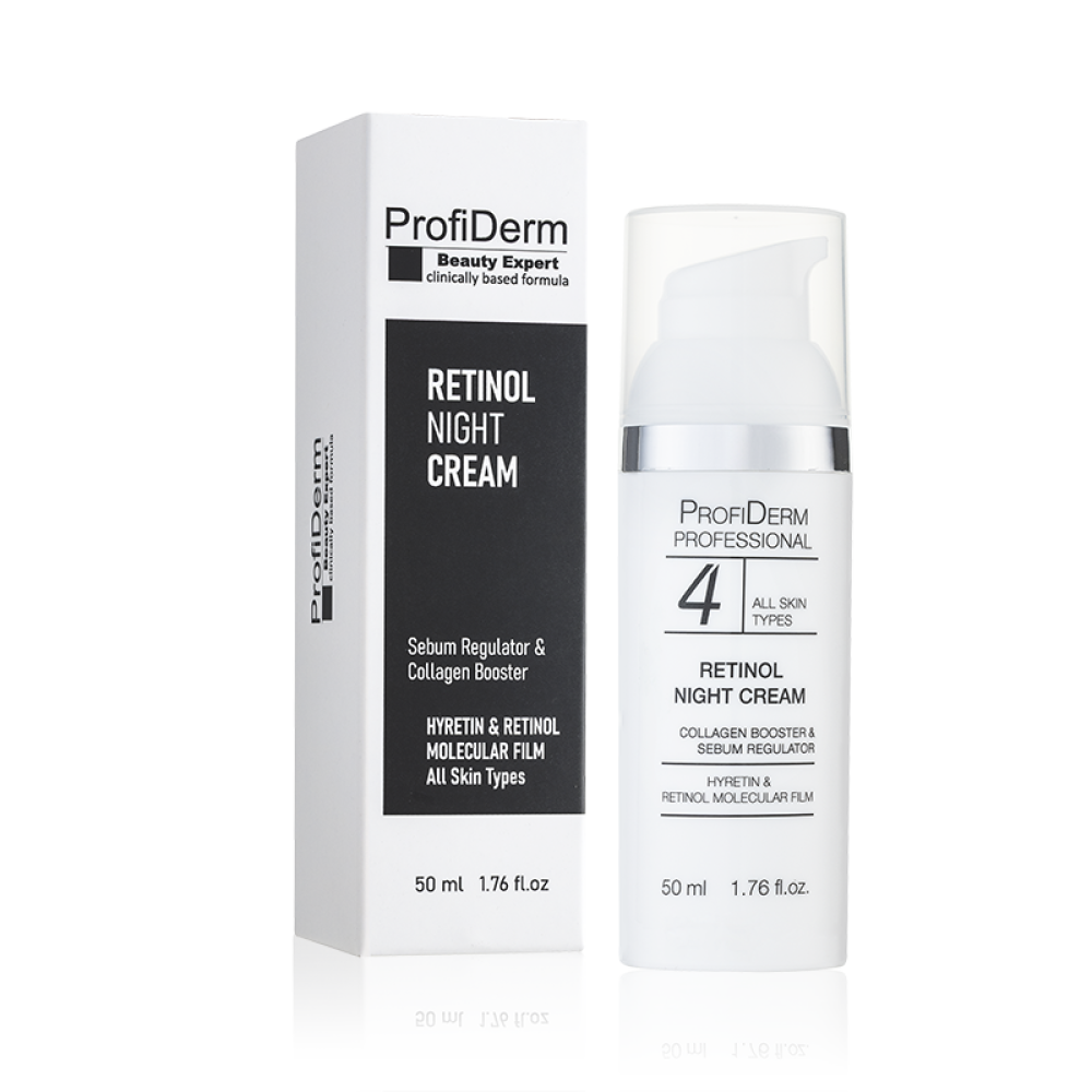 ProfiDerm Night Retinol Anti-Aging Cream, 50 ml