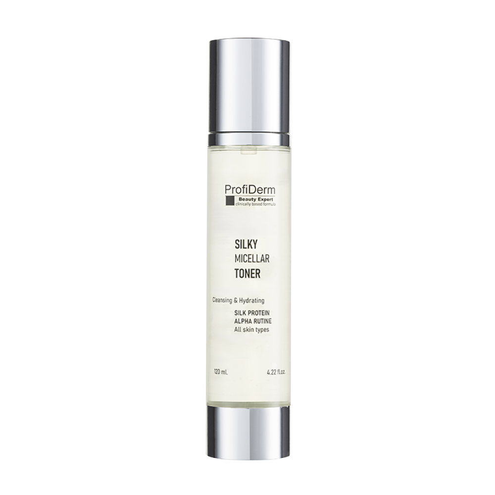 Мицеларен копринен тоник ProfiDerm Silky Micellar Toner, 120 мл.