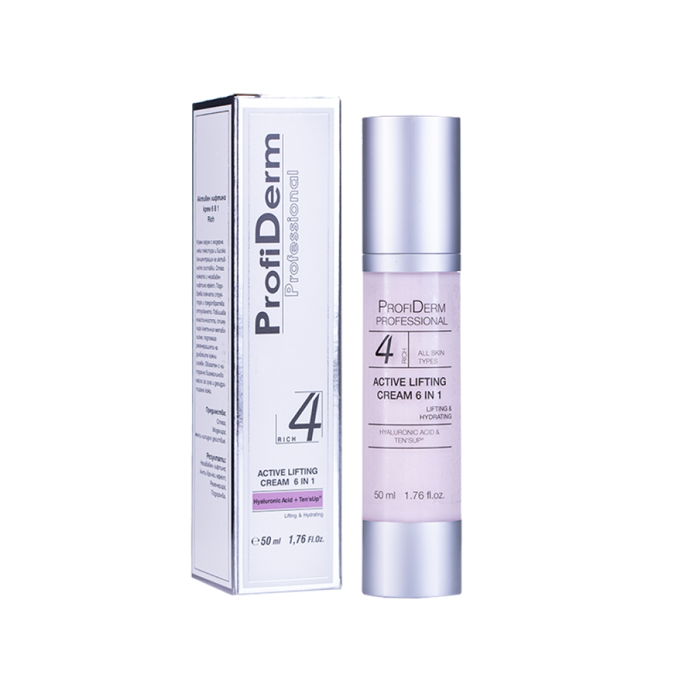 Активен богат лифтинг крем 6 в 1 Profi Derm Active Lifting Cream Rich, 50 мл.