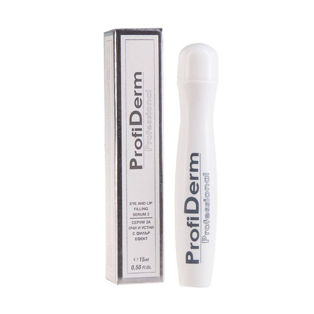 Серум за очи и устни с филър ефект Profi Derm Eye and Lip Filling Serum, 15 мл.