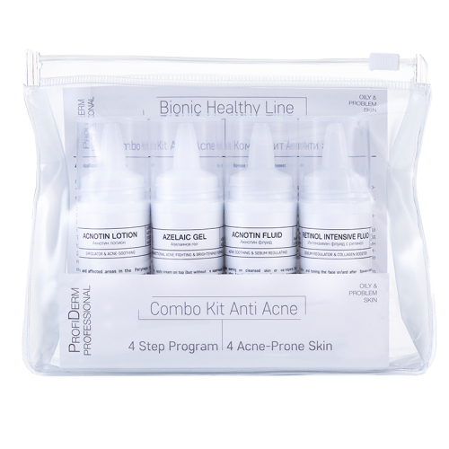 Комбо кит против акне и черни точки Profiderm Combo Kit Anti Acne, 4 x 20 ml Комбо кит против акне и черни точки Profiderm Combo Kit Anti Acne, 4 x 20 ml
